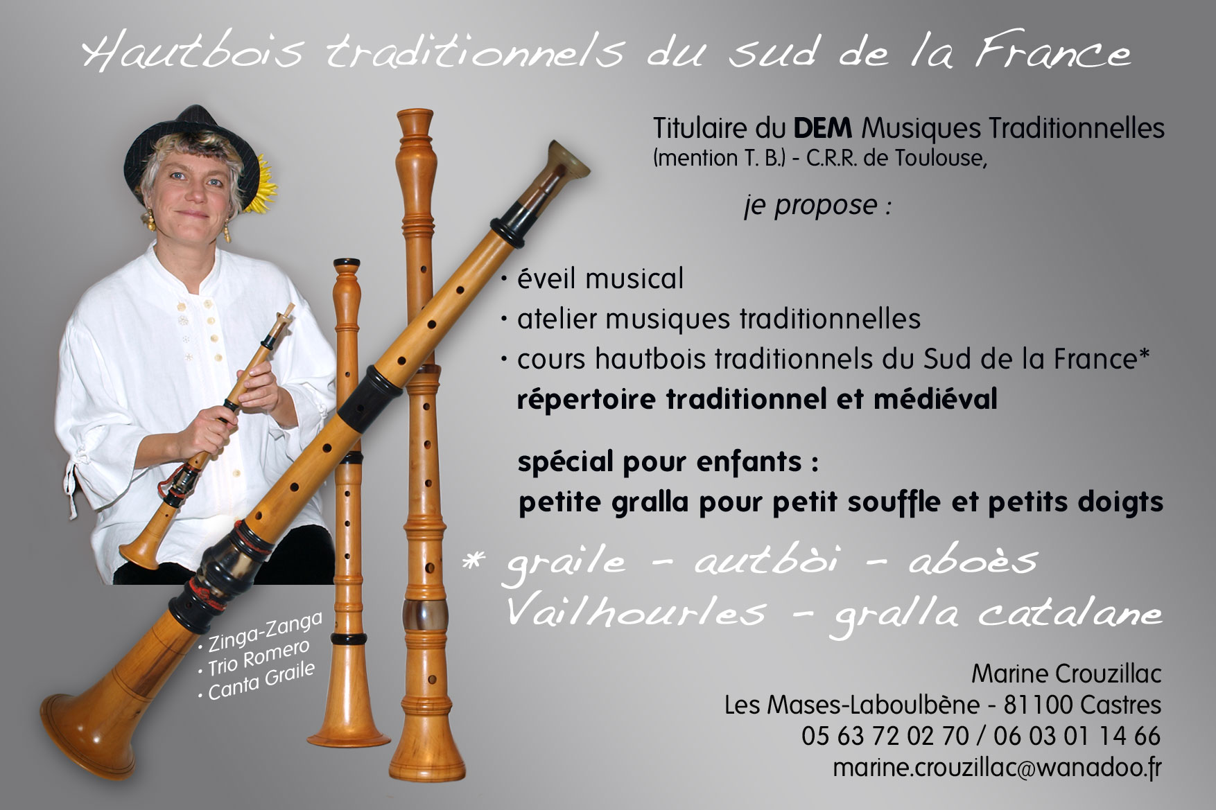 Éveil musical, Musique traditionnelle